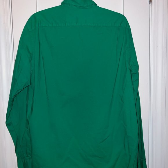 J.Crew Mens Casual Green Button Down - Picture 2 of 3